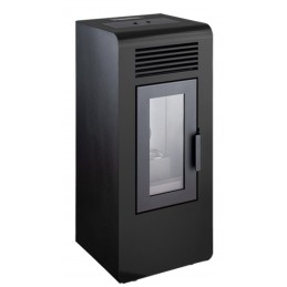 ESTUFA PELLET ECO NEGRA 6,5 KW