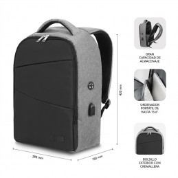 MOCHILA PORTATIL SECURE 16...