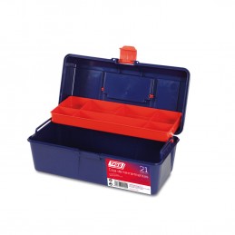 CAJA HERRAMIEN.21 ROJA 121005