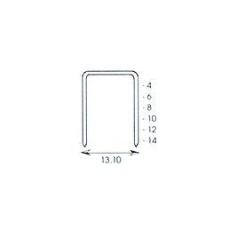 GRAPA P/ESCO 58/10 CAJA 5000PZ