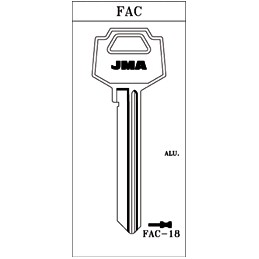 LLAVE EN BRUTO J.M.A. FAC-18