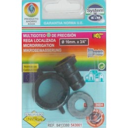 TOMA GOTEO R/H.3/4X16MM.543661