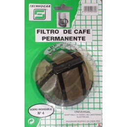 FILTRO CAFE PERM.METALICO 769