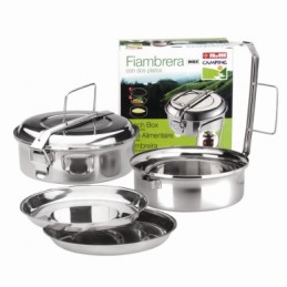 FIAMBRERA 2PL.INOX 16CM 720616