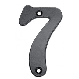 NUMERO 7 HIERRO FORJADO 100 MM