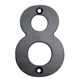 NUMERO 8 HIERRO FORJADO 100 MM