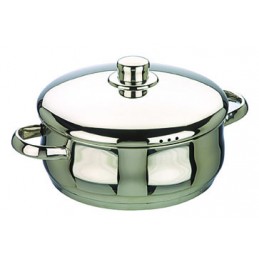 CACEROLA OSLO INOX 24CM.662024