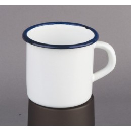 TAZA ESMALTADA BLANCO...