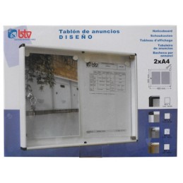 TABLON ANUNCIOS 46X35CM BTV...