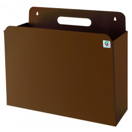 PAPELERA METAL.P-28 MARRON