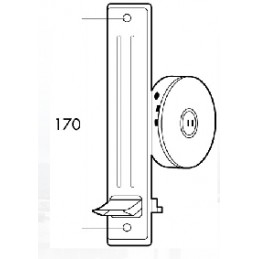 RECOGEDOR METALICO MILAN F/NAT