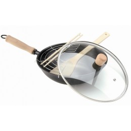 WOK HIERR 28CMC/TAPA 315010100