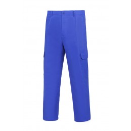 PANTALON ALGODÓN AZULINA T38