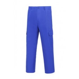 PANTALON ALGODÓN AZULINA T42