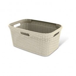 CESTA  45LT BLANCO VINTAGE CUR