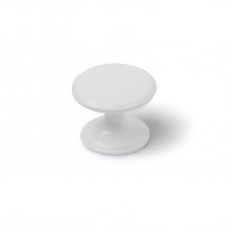 POMO MUEBLE ZAMAK BLANCO 33MM