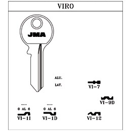 LLAVE CILINDRO EN BRUTO JMA...