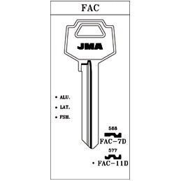 LLAVE CILINDRO EN BRUTO JMA...