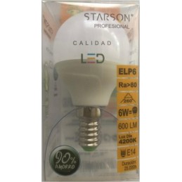 LAMPARA ILUMIN LED ESF. E14...